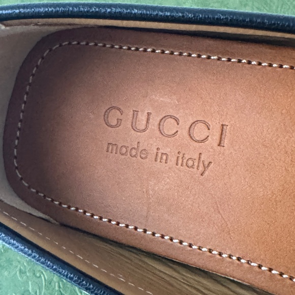 Size 9G - Gucci  Horsebit Moccasin driving loafers Leather Black main image 7